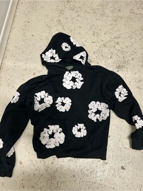 Black Denim Tears Hoodie